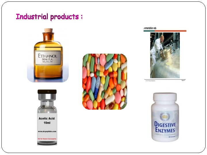 Industrial products : 