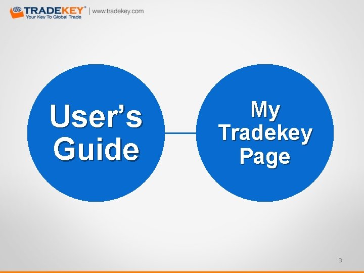 User’s Guide My Tradekey Page 3 