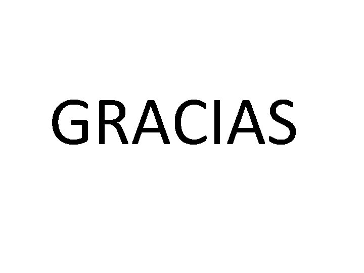 GRACIAS 