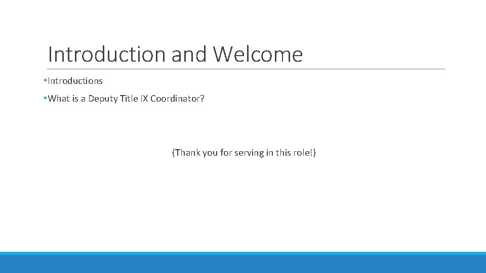 Title IX Investigator Training JENNIFER FINK LEE ROBBINS