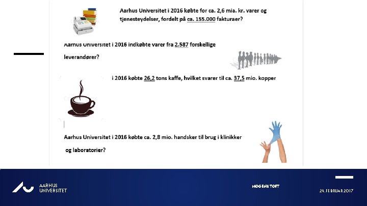 AU AARHUS UNIVERSITET MOGENS TOFT 24. FEBRUAR 2017 