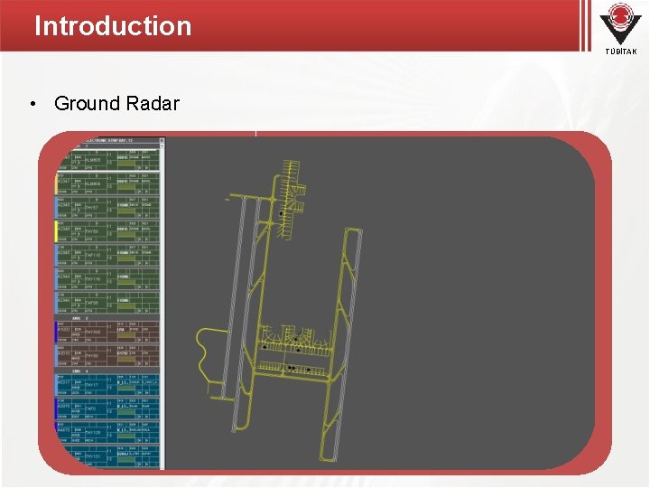 Introduction TÜBİTAK • Ground Radar Introduction TÜBİTAK • Ground Radar
