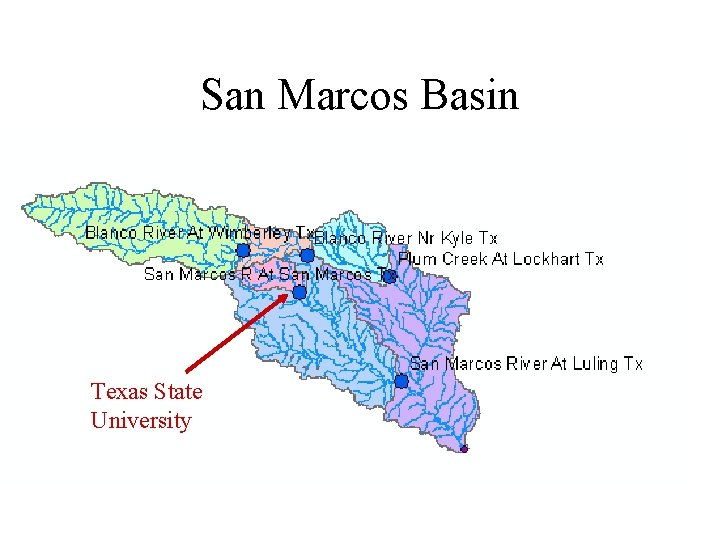 San Marcos Basin Texas State University 