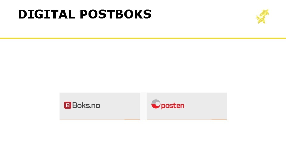 DIGITAL POSTBOKS 