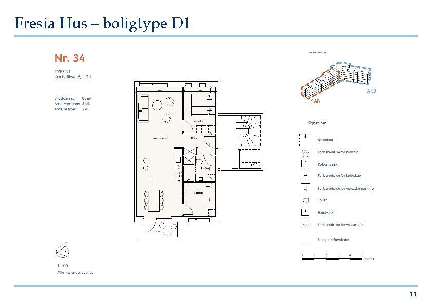 Fresia Hus – boligtype D 1 11 
