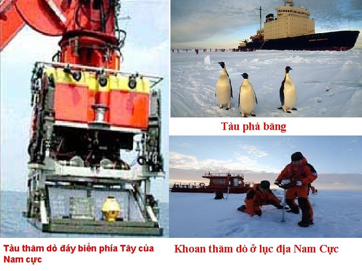 Tàu phá băng Tàu thăm dò đáy biển phía Tây của Nam cực Khoan