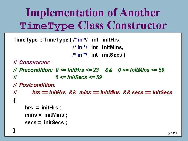 Implementation of Another Time. Type Class Constructor Time. Type : : Time. Type ( Implementation of Another Time. Type Class Constructor Time. Type : : Time. Type (
