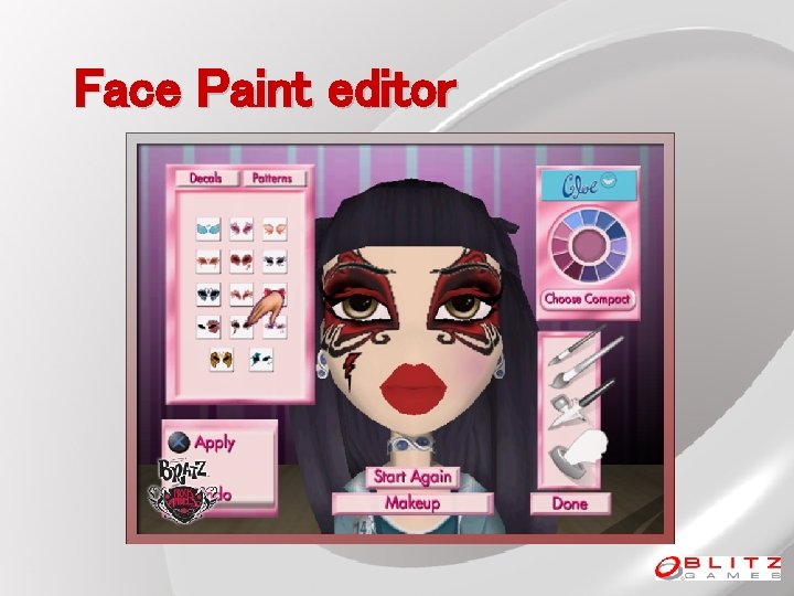 Face Paint editor 