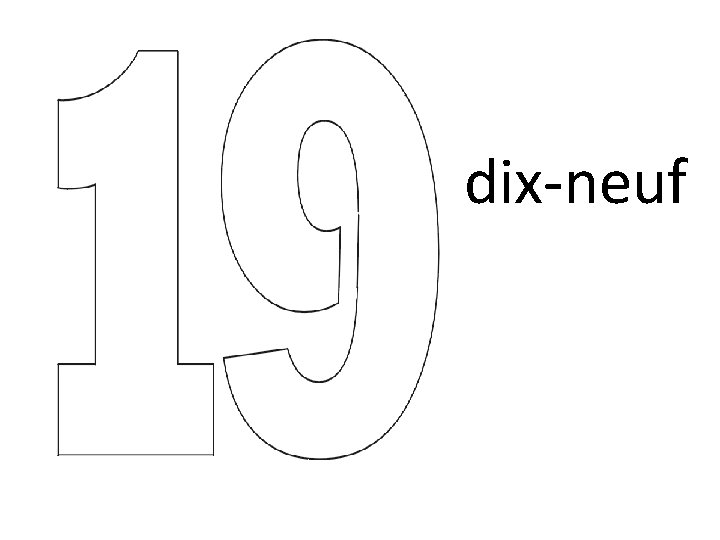 dix-neuf dix-neuf