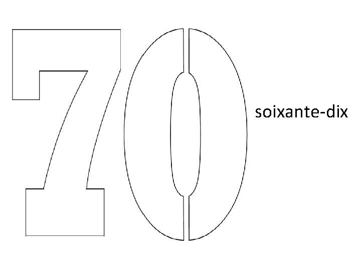 soixante-dix soixante-dix