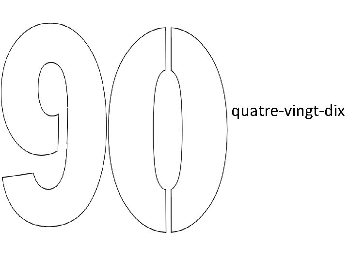quatre-vingt-dix quatre-vingt-dix