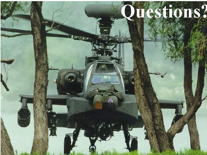 Questions? 