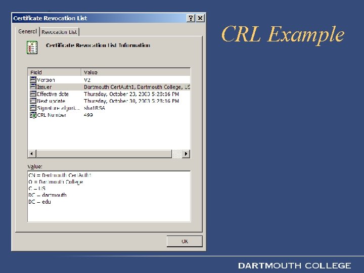 CRL Example 