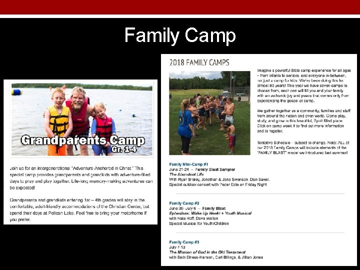 Family Camp 