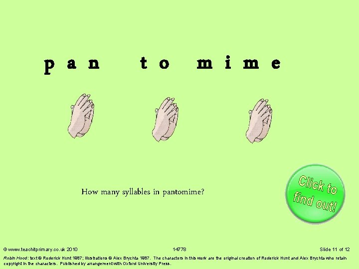 p a n t o m i m e How many syllables in pantomime?