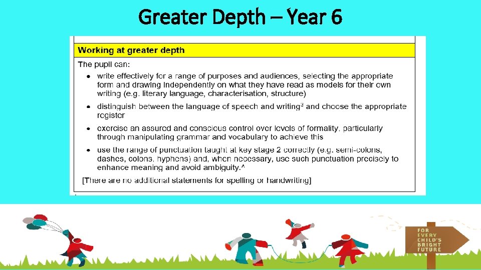 Greater Depth – Year 6 