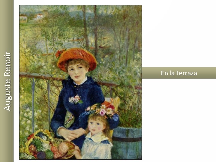 Auguste Renoir En la terraza 
