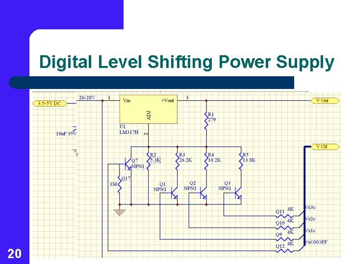 Digital Level Shifting Power Supply Vpp Out 5 V In DC-DC Converter 5 V