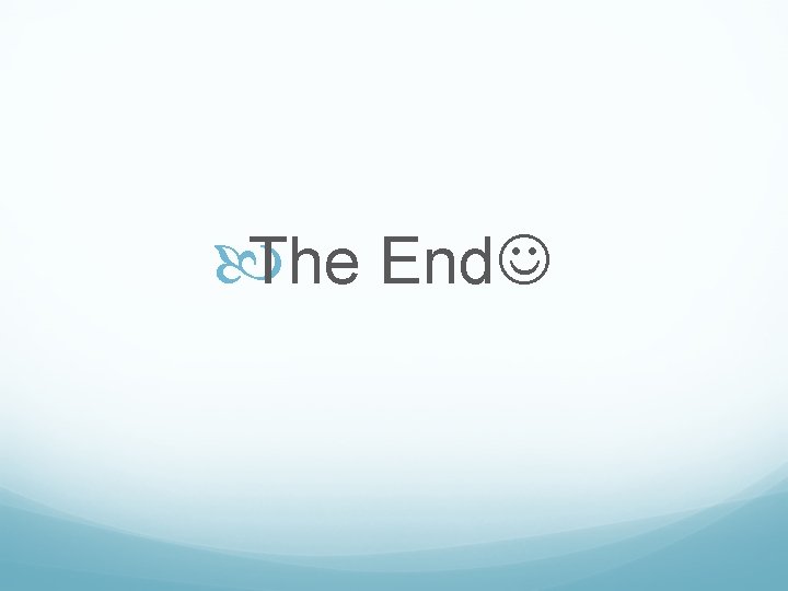  The End 