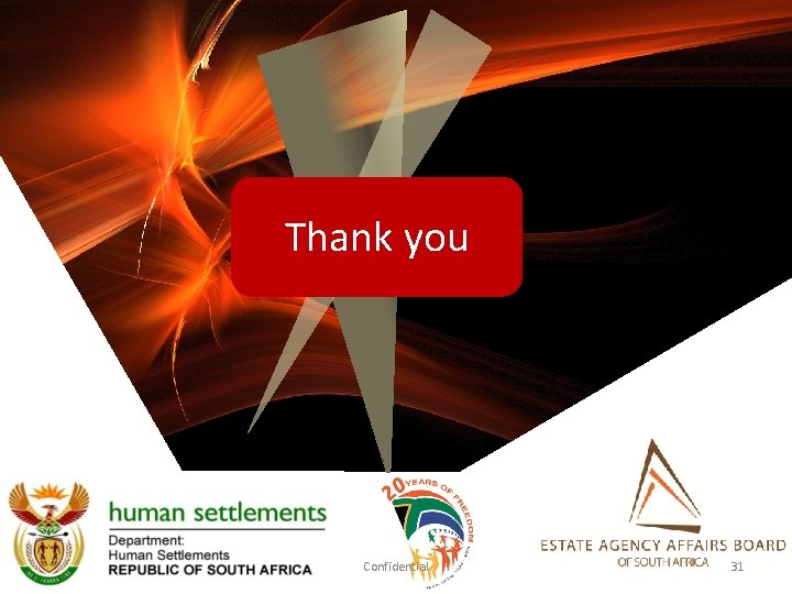 Thank you Confidential 31 