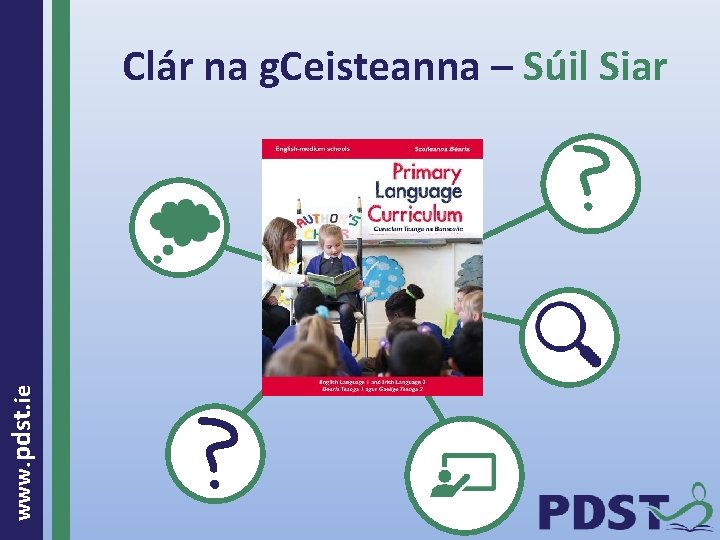 Clár na g. Ceisteanna – Súil Siar www. pdst. ie ? ? 