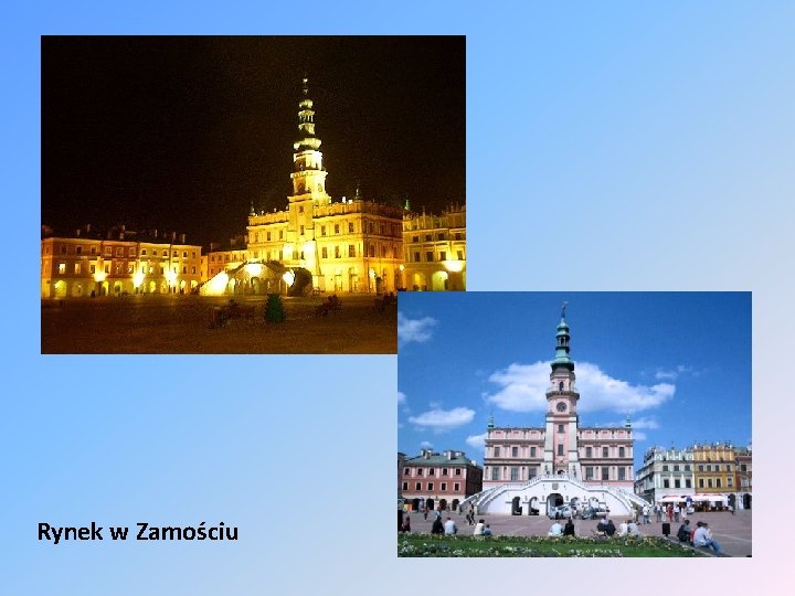 Rynek w Zamościu 