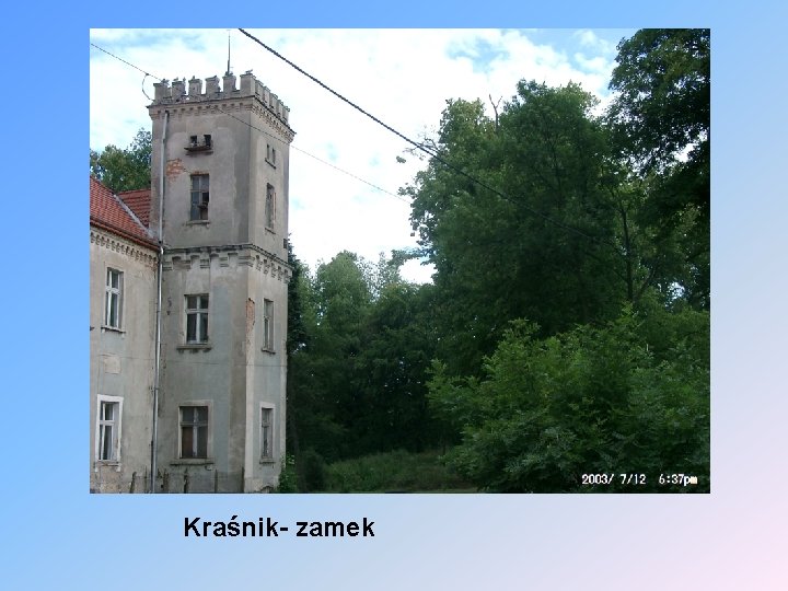 Kraśnik- zamek 