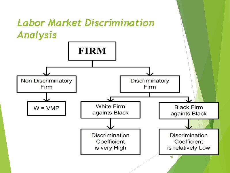 Labor Market Discrimination Analysis 19 