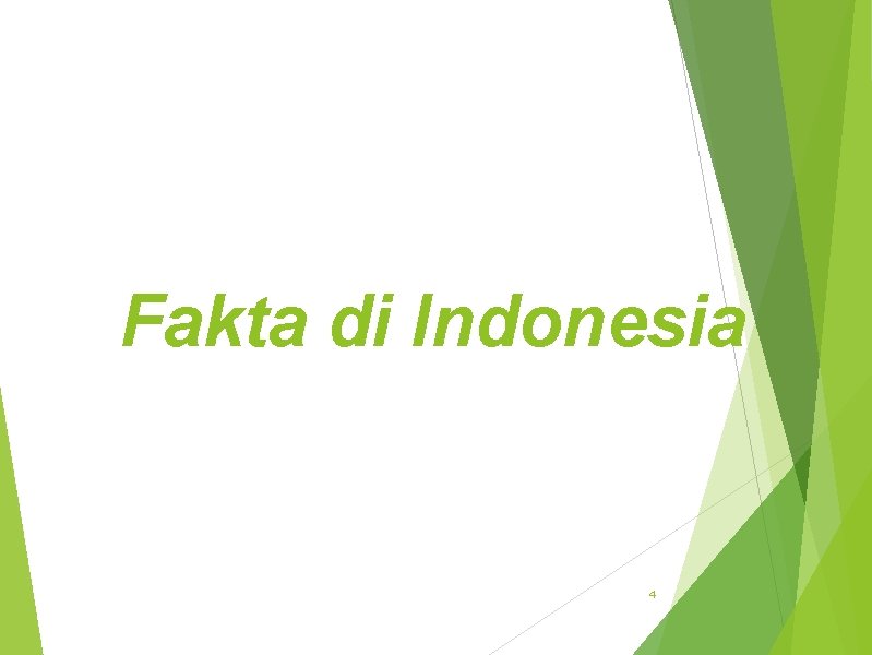 Fakta di Indonesia 4 