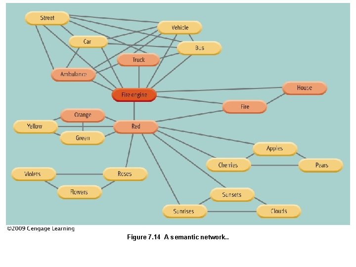 Figure 7. 14 A semantic network. . 