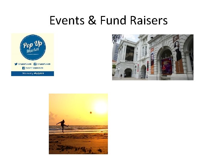 Events & Fund Raisers 