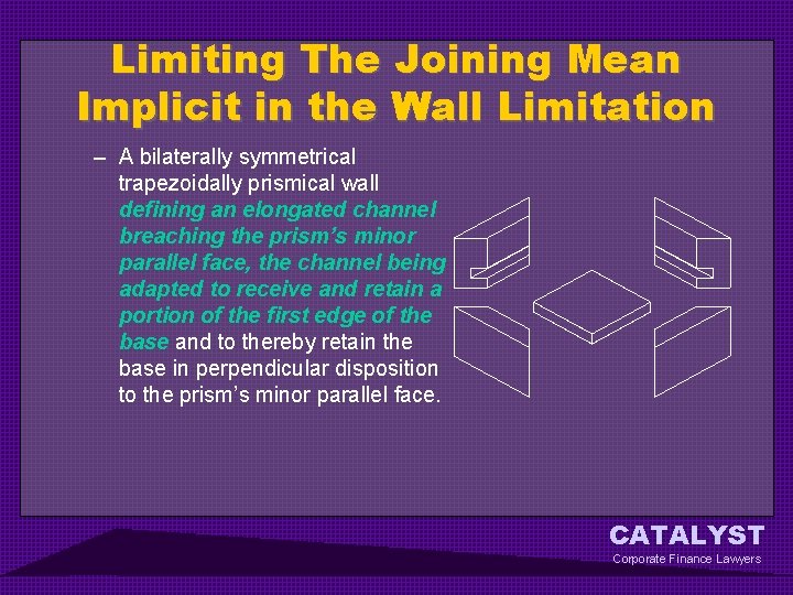 Limiting The Joining Mean Implicit in the Wall Limitation – A bilaterally symmetrical trapezoidally