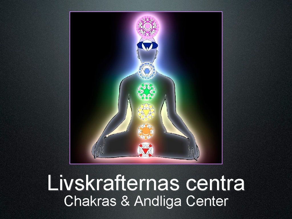 Livskrafternas centra Chakras & Andliga Center 