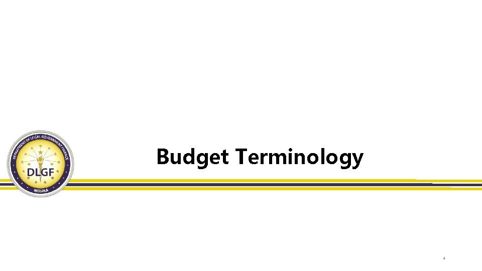 Budget Terminology 4 