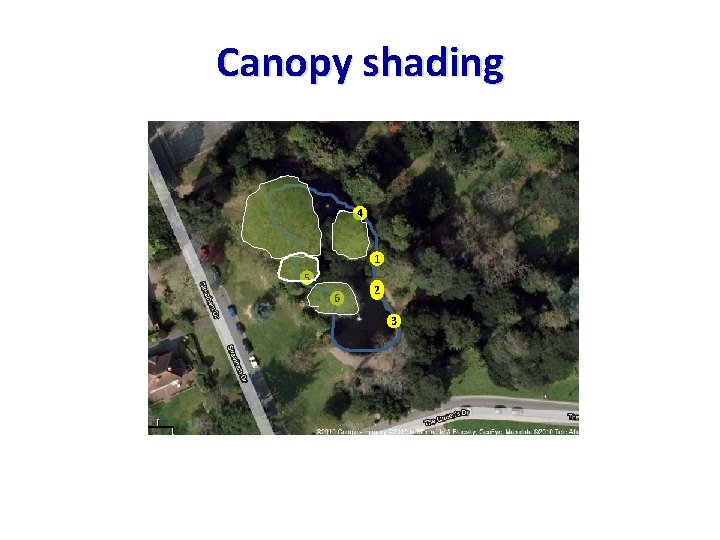 Canopy shading 4 1 5 6 2 3 