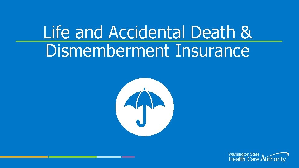 Life and Accidental Death & Dismemberment Insurance 