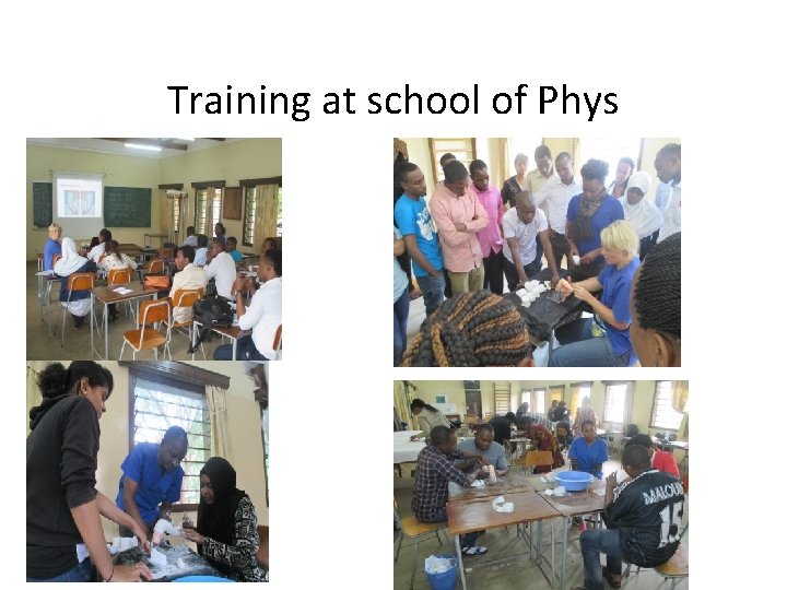 Training at school of Phys 