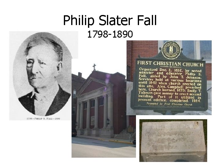 Philip Slater Fall 1798 -1890 