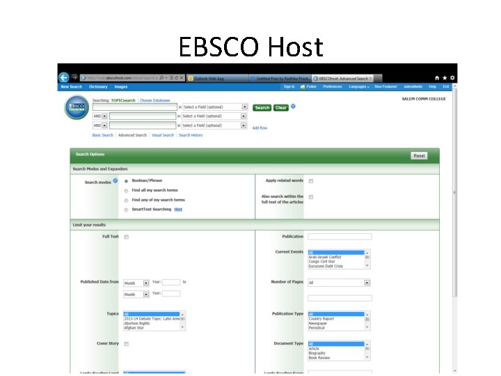 EBSCO Host 