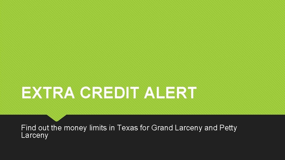 Crimes Against Property The deliberate and malicious burning