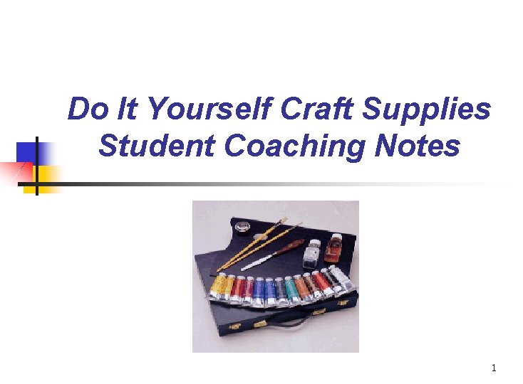 coaching supplies