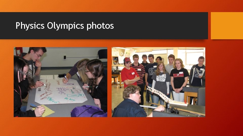 Physics Olympics photos 