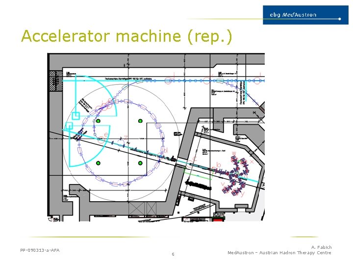 Accelerator machine (rep. ) PP-090313 -a-AFA 6 A. Fabich Med. Austron – Austrian Hadron