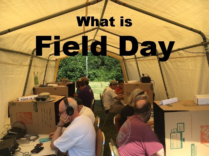 Keith Miller, AE 3 D Field. What Day Antennas is Field Day 