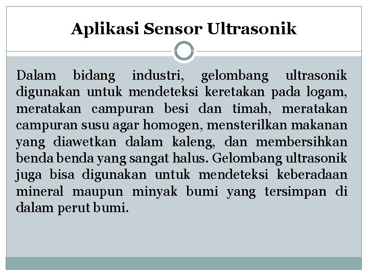Aplikasi Sensor Ultrasonik Dalam bidang industri, gelombang ultrasonik digunakan untuk mendeteksi keretakan pada logam, Aplikasi Sensor Ultrasonik Dalam bidang industri, gelombang ultrasonik digunakan untuk mendeteksi keretakan pada logam,