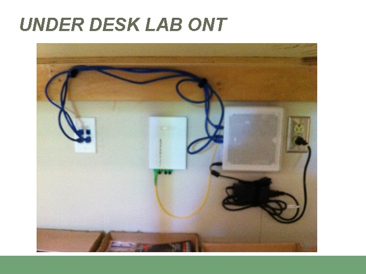 UNDER DESK LAB ONT 