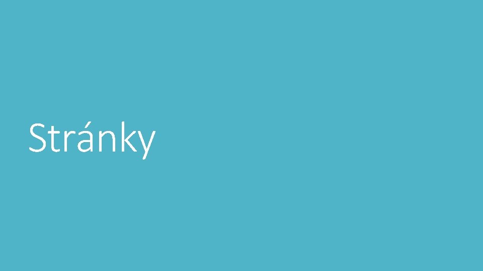 Stránky 