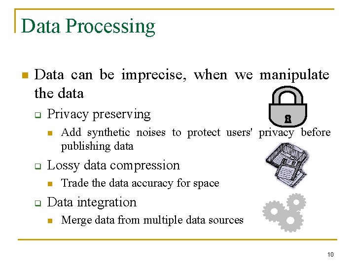 Probabilistic Data Management Chapter 1 An Overview of