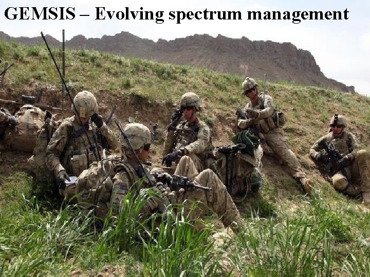 GEMSIS – Evolving spectrum management 