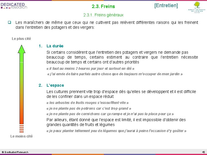 2. 3. Freins [Entretien] 2. 3. 1. Freins généraux q Les maraîchers de même